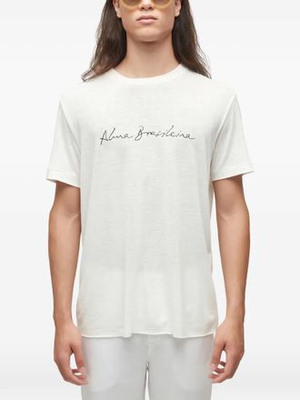 Osklen T-shirt met print - Wit