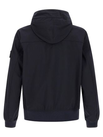 Stone Island Three-Layer Waterproof Technical Jacket - Navy