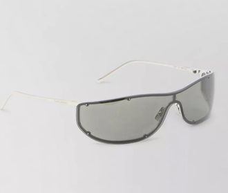 Saint Laurent metal shield sunglasses