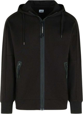 C.P. Company Black Hood Sweatshirt