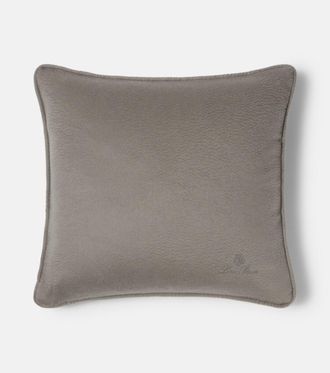 Loro Piana Unito cashmere cushion