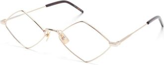Saint Laurent SL 302 Lisa OPT 003 Optical Frame - Dames - Brillen - Geel - 55 MM - Accessoires
