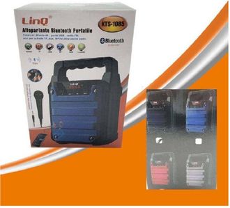 Trade Shop Trade Shop - Altoparlante Cassa Bluetooth Portatile Kts-1085 Radio Fm Tf Usb Reader