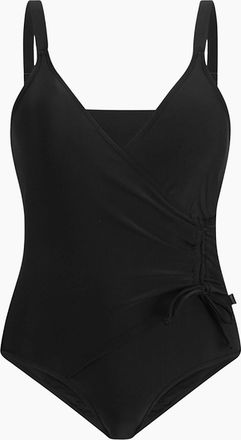 Regatta Womens Regatta Womens/Ladies Baylenne Plain One Piece Swimsuit - Black - Size: 12-14 uk