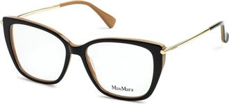 Max Mara Mm 5007 050 Optical Frame - Dames - Brillen - Bruin - 53 MM - Accessoires