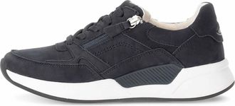 Gabor Sneaker Low - Dames - Schoenen - Blauw - Maat: 41 EU Su&egrave;de
