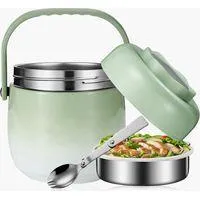 OEM Contenitore Termico Per Alimenti Da 1200 Ml, Contenitore Termico Per Alimenti, Thermos Per Alimenti In Acciaio Inox, Contenitore Riscaldante In Acciai
