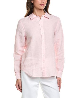 Brooks Brothers Cross Dye Linen Blouse