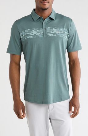 Travis Mathew Stealth Handoff Cotton Blend Polo in Balsam Green at Nordstrom Rack, Size Xx-Large