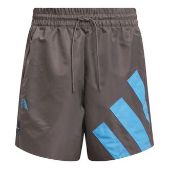 adidas AE Foundation Basketball Shorts Asia Sizing Brown IW8052