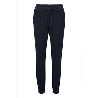 Kaffe Midnight Marine Elastische Taille Broek - Dames - Broeken - Blauw - Maat: XS