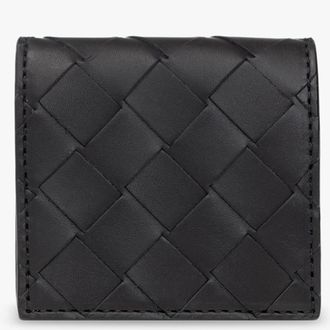 Bottega Veneta Intrecciato Leather Folded Coin Purse