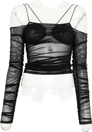 Amazu&igrave;n Amazuin, Donna, Top, Nero, Taglia unica, new