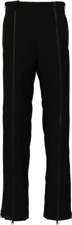 Post Archive Faction (PAF) Straight Trousers, male, Black, M, Black Zip-Up Trousers Straight Leg