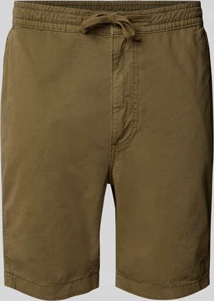 Alpha Industries Alpha Industries Shorts mit elastischem Bund und Tunnelzug in Oliv, Größe 30