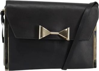 Chlo&eacute; Pre-owned Cross Body Bags, female, Black, Size: ONE SIZE Pre-owned Leather Shoulder Bag