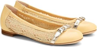 AGL Agl Monia Leather Ballet Flat