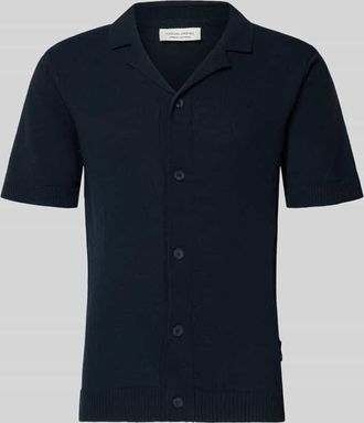 Casual Friday Casual Friday Regular Fit Freizeithemd mit Reverskragen Modell LINDHOLM in Marine, Gr&ouml;&szlig;e XXL