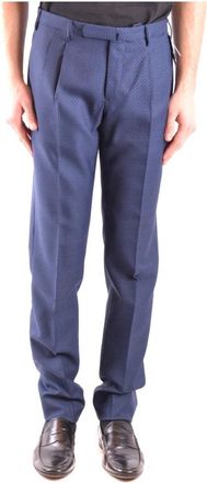 Incotex Kostuum Broek - Heren - Nette broeken - Blauw - M - Broeken