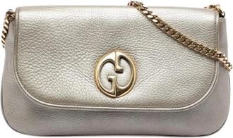Gucci Pre-owned Cross Body Bags, female, Beige, Size: ONE SIZE Pre-owned Vintage Crossbody Bag