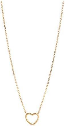 Enamel Copenhagen Organic Heart Necklace in Gold at Nordstrom