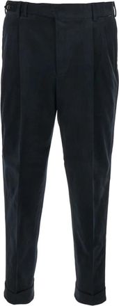 Pantaloni Torino Zwarte Wortelbroek - Heren - Slim Fit Broeken - Zwart - XL - Katoen - Broeken
