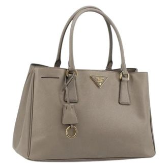 Prada Pre-owned Handbags, female, Gray, Size: ONE SIZE Pre-owned Vintage Hand Bag
