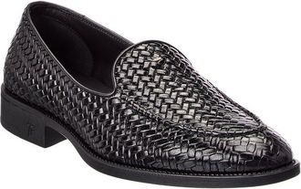 Giuseppe Zanotti Sorrento 15 Woven Leather Loafer