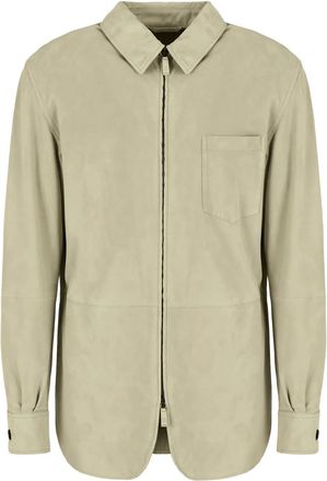 Giorgio Armani Giacca con zip - Verde