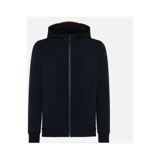 Roberto Ricci Design Light Jackets, male, Blue, Size: 2XL Surflex Soft Touch Hood Zip Fleece