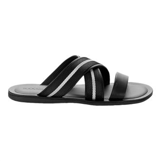 Bally Mens Sasha 6234150 Slide Sandals In Black