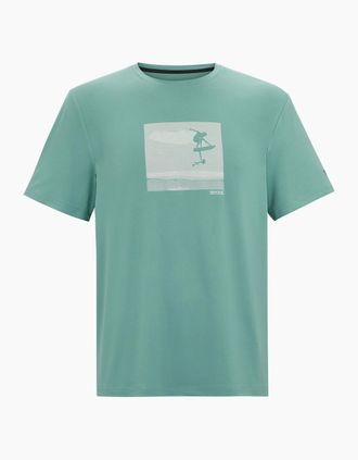 Regatta Mens Regatta Mens Fingal Hydrofoiling T-Shirt - Blue - Size: 44