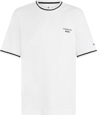 HUGO BOSS Heren, Tops, Wit, Maat: XL Katoen