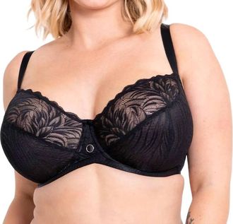 Curvy Kate Lace Daze Balcony Bra In Black