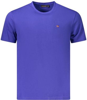 Napapijri Blauw Katoenen Heren T-Shirt