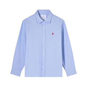 Edwin Casual Overhemden - Heren - Casual Overhemden - Blauw - M - Overhemden