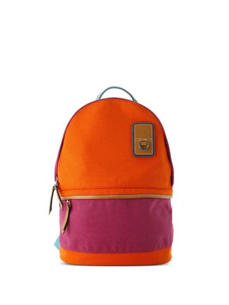 Loewe Eye/Loewe/Nature Tech Canvas with Leather backpack - Multicolour
