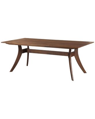 Moe's Florence Small Rectangular Walnut Dining Table