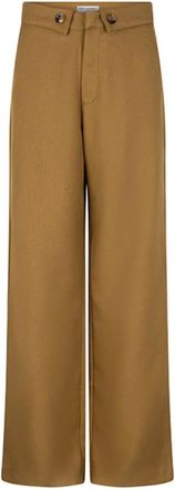 Lofty Manner Dames, Broeken, Bruin, Maat: XS