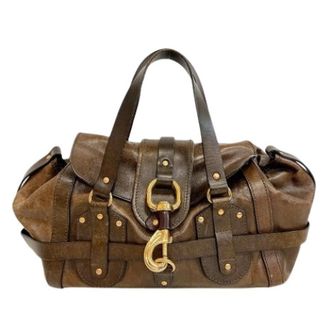Chlo&eacute; Pre-owned Handbags, female, Brown, Size: ONE SIZE Pre-owned Tote Bag