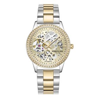 Kenneth Cole Automatic Skeleton Dial Ladies Watch KCWLL2219220