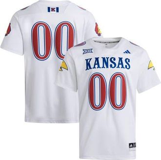 adidas Mens adidas 00 White Kansas Jayhawks Premier Strategy Jersey at Nordstrom, Size Xxx-Large