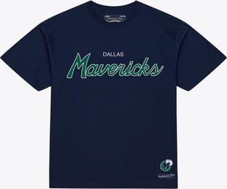 Mitchell & Ness Mens Mitchell & Ness Navy Dallas Mavericks Vintage Wordmark T-Shirt at Nordstrom, Size X-Large
