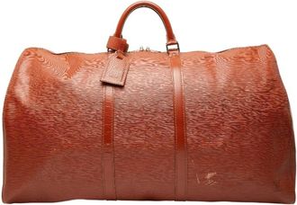 Louis Vuitton Kenyan Brown Leather Boston Bag (Pre-Owned)