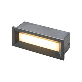 Lucande Lucande L&aacute;mpara De Pared Exterior lachlain En Gris Aluminio