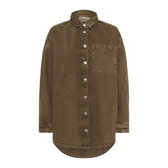 MY ESSENTIAL WARDROBE Mujer, Blusas y Camisas, Marrón, Talla: M