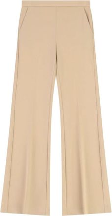 Imperial Pantalone a Zampa - Dames - Wijde Broeken - Bruin - L - Broeken