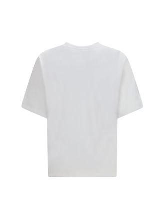 Dolce & Gabbana Logo-Patched Cotton T-Shirt - White