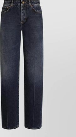 Dolce & Gabbana denim straight leg jeans