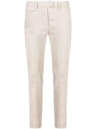 Dondup Pantaloni slim crop - Toni neutri